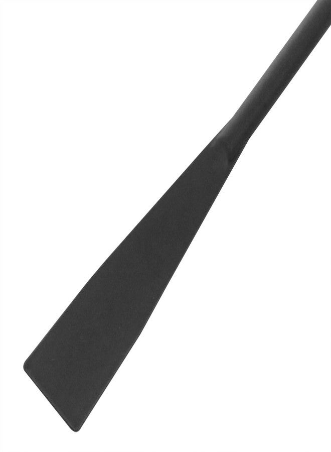 FINBe Aquatic Plant Base Plate Shovel, Fish Tank Water Feature Flat Sand Shovel, Black Stainless Steel Anti-Rust Triangular Shovels, Aquarium Landscape Bottom Sand Spread Out 1pcs - Image 3